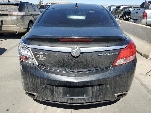 2G4GV5GV6D9214819 - 2013 BUICK REGAL GS BLACK photo 6