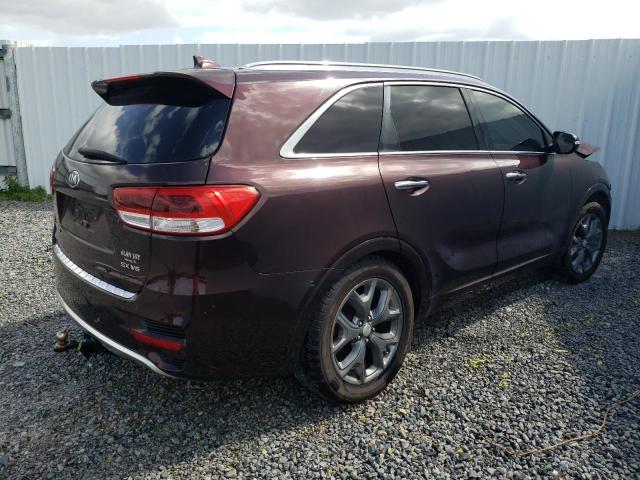 5XYPK4A56GG072657 - 2016 KIA SORENTO SX BURGUNDY photo 3