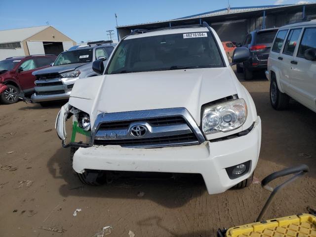 JTEBU14R88K013411 - 2008 TOYOTA 4RUNNER SR5 WHITE photo 5