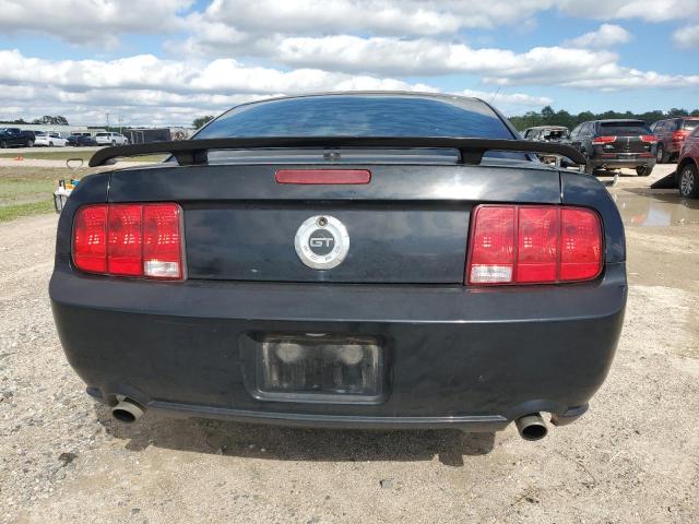 1ZVHT82H285132765 - 2008 FORD MUSTANG GT BLACK photo 6