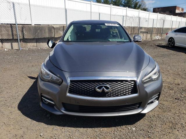 JN1EV7AR0HM839456 - 2017 INFINITI Q50 PREMIUM GRAY photo 5