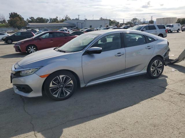 19XFC1F76GE209448 - 2016 HONDA CIVIC EXL ვერცხლისფერი ფოტო 1