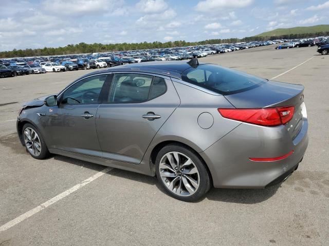 5XXGR4A64FG402822 - 2015 KIA OPTIMA SX GRAY photo 2