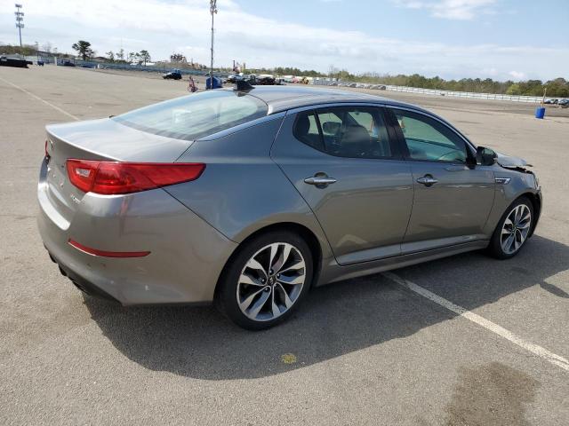 5XXGR4A64FG402822 - 2015 KIA OPTIMA SX GRAY photo 3