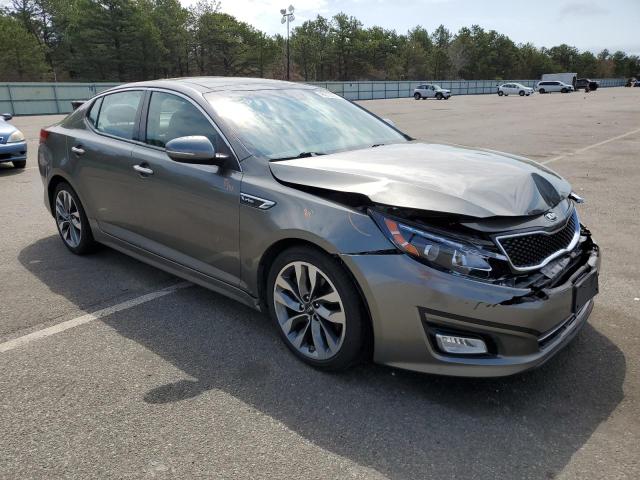 5XXGR4A64FG402822 - 2015 KIA OPTIMA SX GRAY photo 4