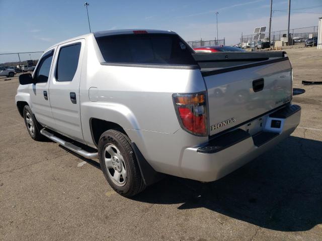 2HJYK16248H532107 - 2008 HONDA RIDGELINE RT SILVER photo 2