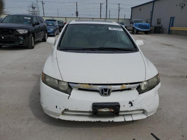 2HGFA16968H524152 - 2008 HONDA CIVIC EXL თეთრი ფოტო 5