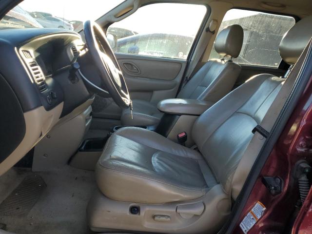 4F2CZ96153KM44264 - 2003 MAZDA TRIBUTE ES MAROON photo 7