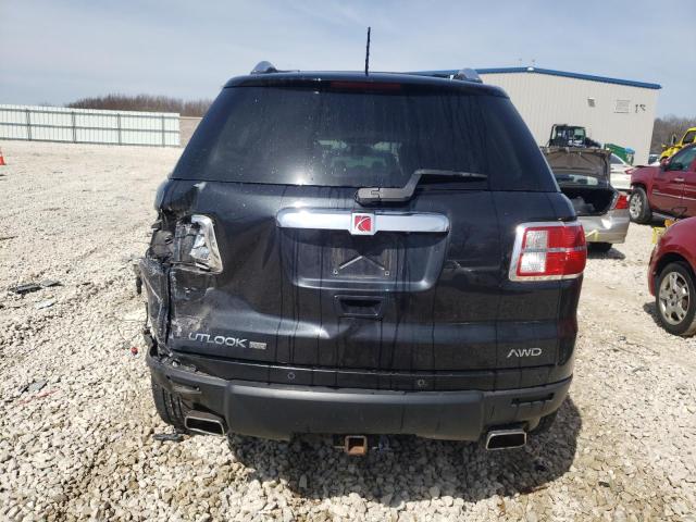 5GZEV33738J110742 - 2008 SATURN OUTLOOK XR BLACK photo 6
