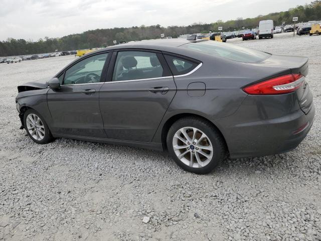 3FA6P0LU8LR119221 - 2020 FORD FUSION SE CHARCOAL photo 2