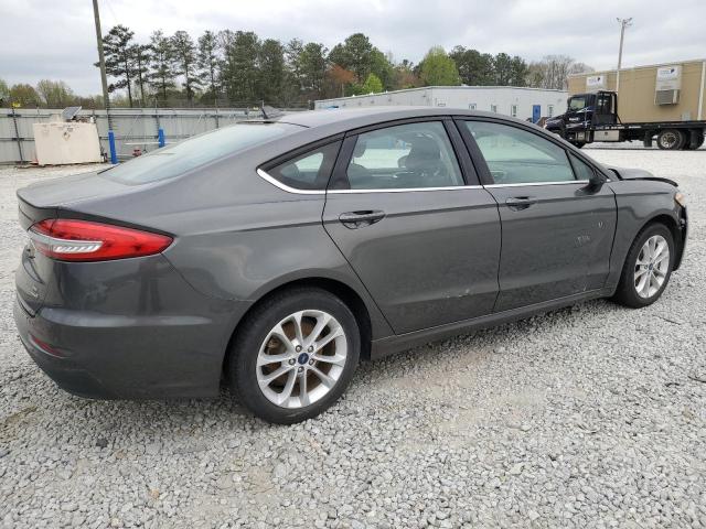 3FA6P0LU8LR119221 - 2020 FORD FUSION SE CHARCOAL photo 3