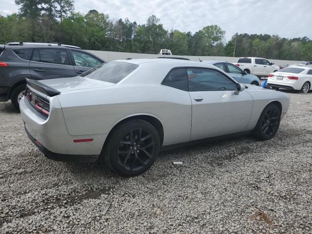 2C3CDZAG1MH524622 - 2021 DODGE CHALLENGER SXT SILVER photo 3