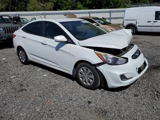 KMHCT4AE5FU846028 - 2015 HYUNDAI ACCENT GLS WHITE photo 4