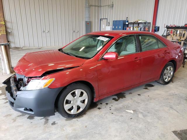 4T1BK46K37U005369 - 2007 TOYOTA CAMRY LE RED photo 1