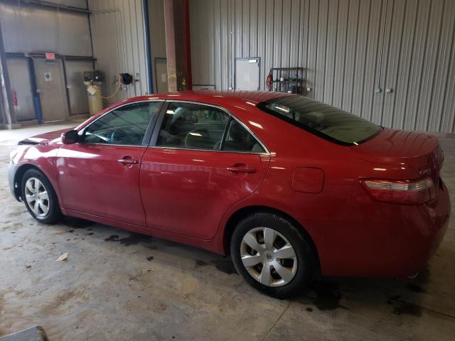 4T1BK46K37U005369 - 2007 TOYOTA CAMRY LE RED photo 2