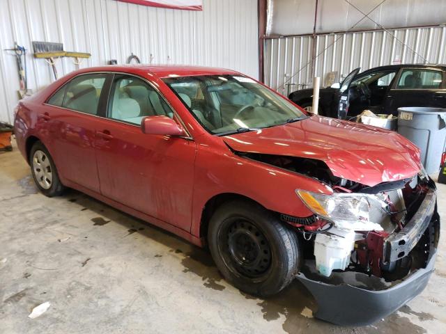 4T1BK46K37U005369 - 2007 TOYOTA CAMRY LE RED photo 4