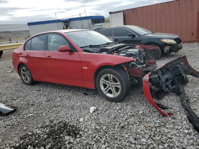 WBAVC93598K040941 - 2008 BMW 328 XI RED photo 4