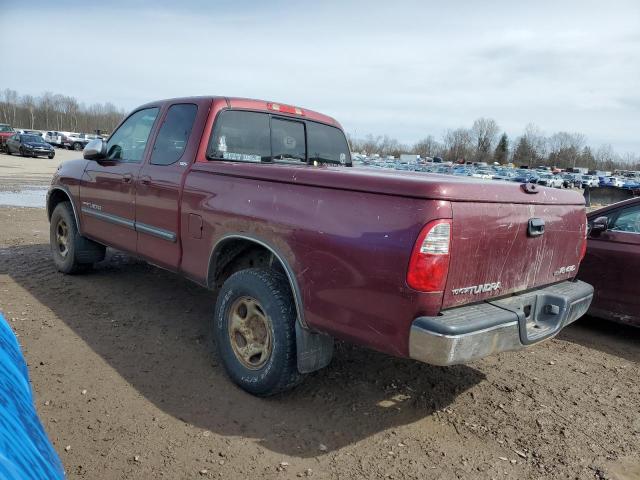 5TBBT44185S472695 - 2005 TOYOTA TUNDRA ACCESS CAB SR5 MAROON photo 2