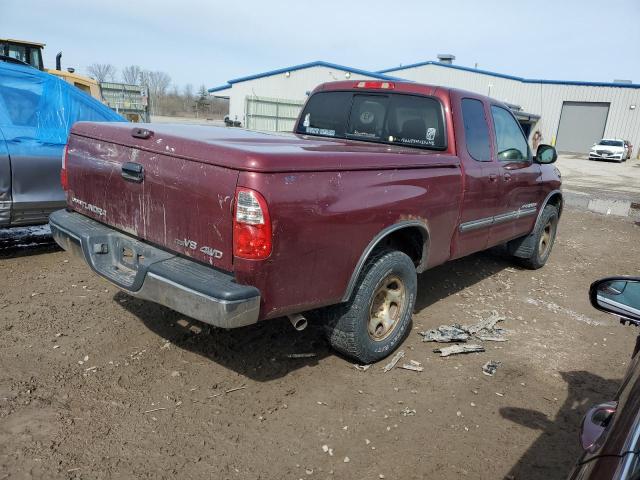 5TBBT44185S472695 - 2005 TOYOTA TUNDRA ACCESS CAB SR5 MAROON photo 3