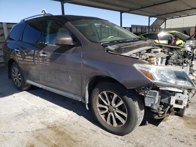 5N1AR2MM0FC655796 - 2015 NISSAN PATHFINDER S 灰色 照片 4