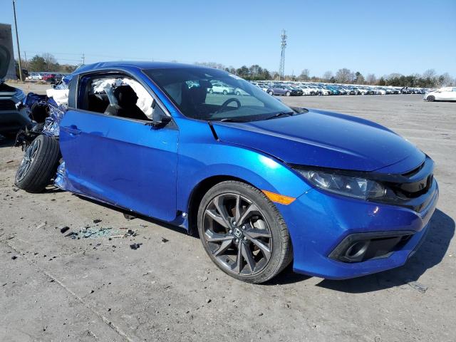 2HGFC4B83KH304760 - 2019 HONDA CIVIC SPORT BLUE photo 4