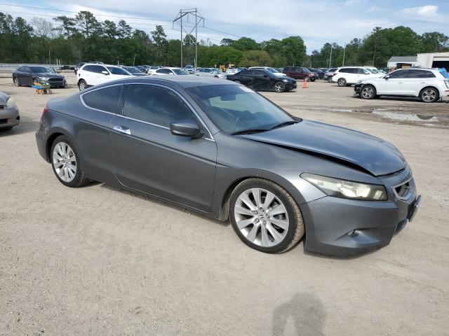 1HGCS22829A009944 - 2009 HONDA ACCORD EXL GRAY photo 4