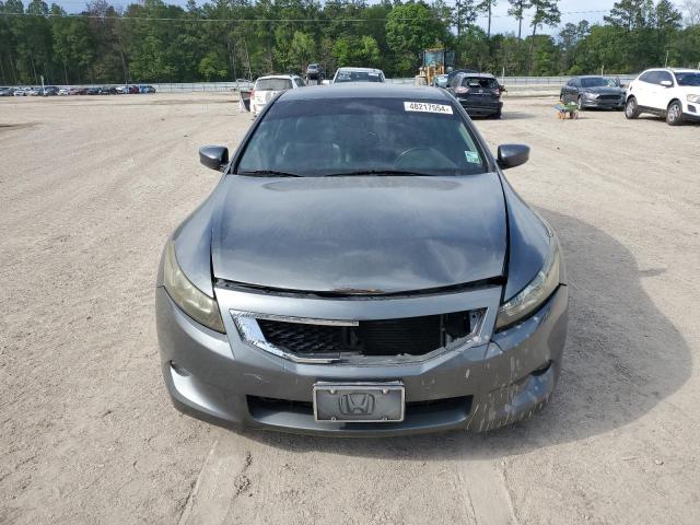 1HGCS22829A009944 - 2009 HONDA ACCORD EXL GRAY photo 5