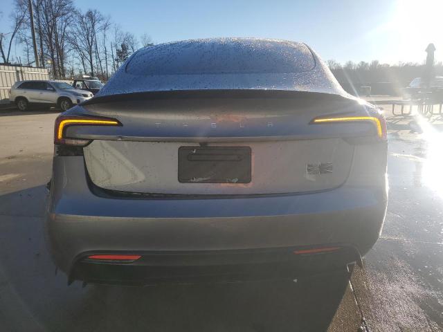 5YJ3E1ET5RF887262 - 2024 TESLA MODEL 3 SILVER photo 6