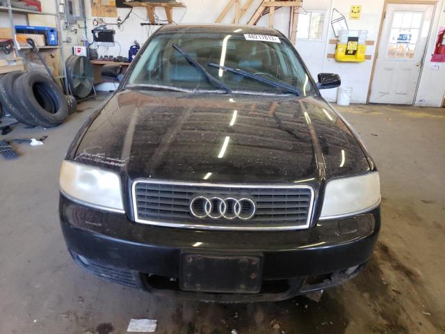 WAUCD64B44N084166 - 2004 AUDI A6 S-LINE QUATTRO BLACK photo 5