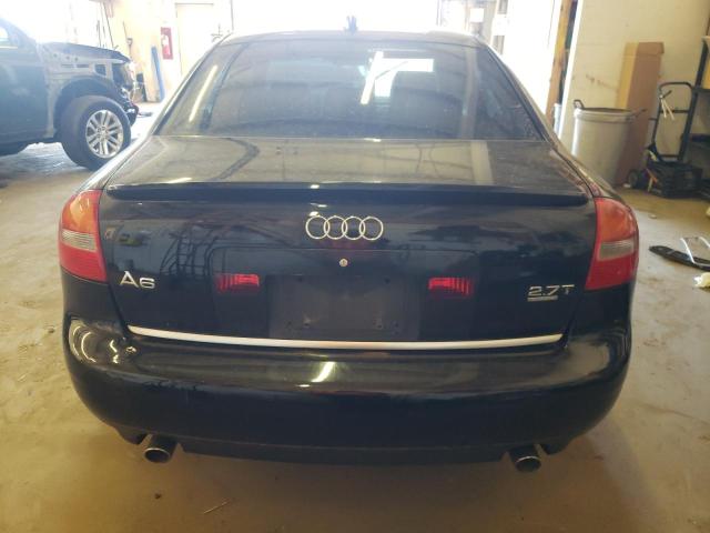 WAUCD64B44N084166 - 2004 AUDI A6 S-LINE QUATTRO BLACK photo 6