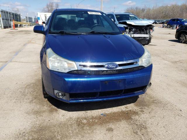 1FAHP36N89W190178 - 2009 FORD FOCUS SES BLUE photo 5