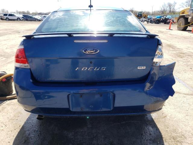 1FAHP36N89W190178 - 2009 FORD FOCUS SES BLUE photo 6