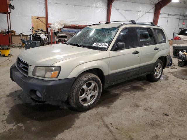 JF1SG63615H749931 - 2005 SUBARU FORESTER 2.5X TAN photo 1