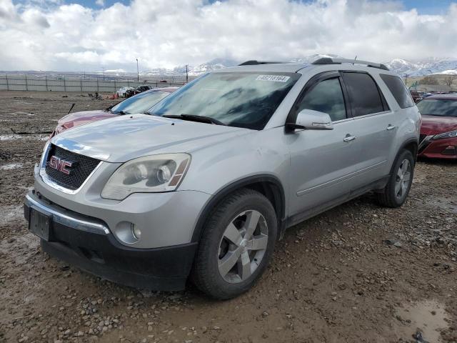 1GKKVSED0BJ419064 - 2011 GMC ACADIA SLT-2 SILVER photo 1