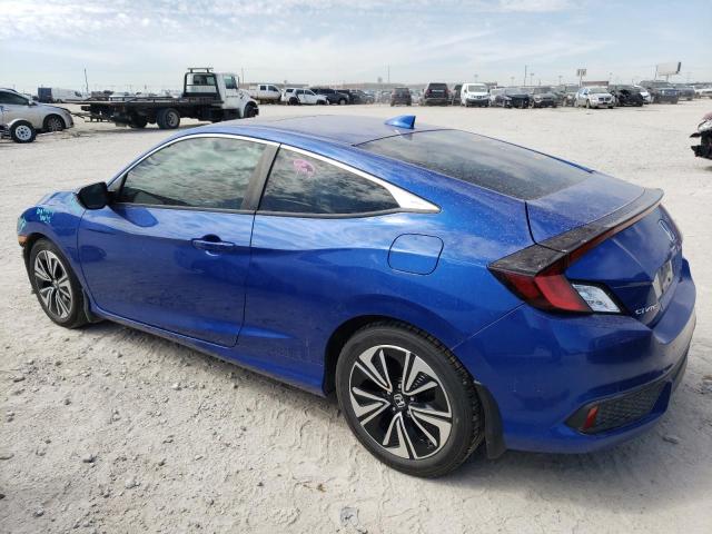 2HGFC3B32GH359674 - 2016 HONDA CIVIC EX BLUE photo 2