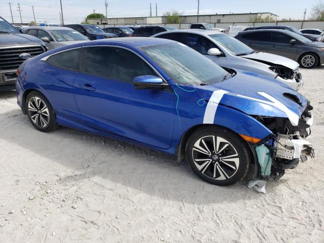 2HGFC3B32GH359674 - 2016 HONDA CIVIC EX BLUE photo 4