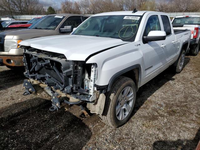 1GTV2MEH4JZ367907 - 2018 GMC SIERRA K1500 SLE WHITE photo 1