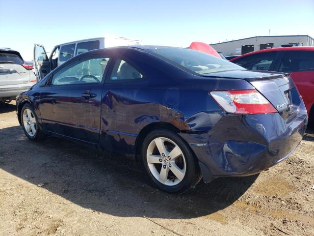 2HGFG11897H510886 - 2007 HONDA CIVIC EX BLUE photo 2