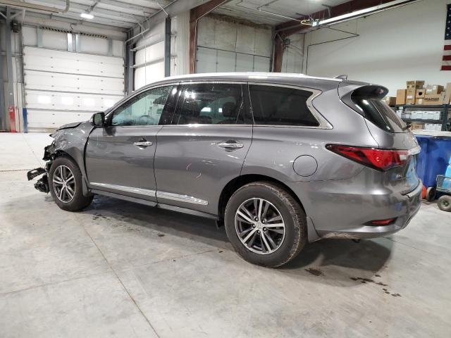 5N1DL0MM8KC520630 - 2019 INFINITI QX60 LUXE GRAY photo 2