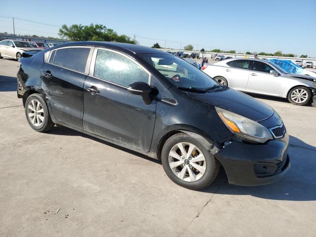 KNADN4A36D6233738 - 2013 KIA RIO EX BLACK photo 4