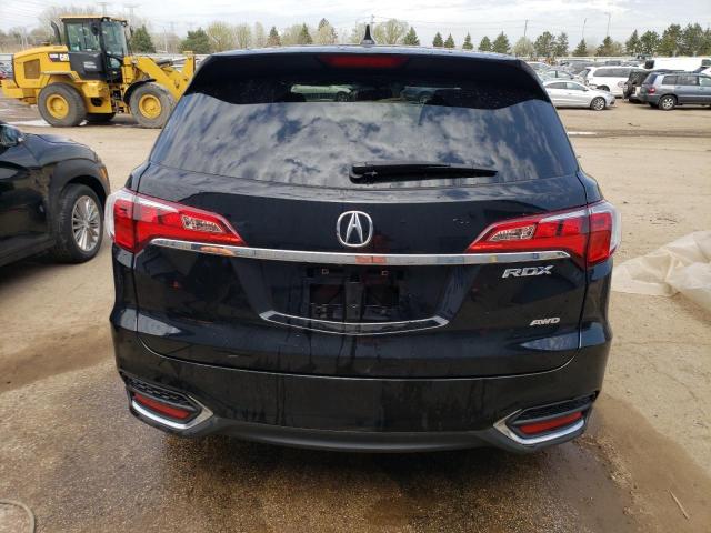 5J8TB4H58GL007299 - 2016 ACURA RDX TECHNOLOGY BLACK photo 6