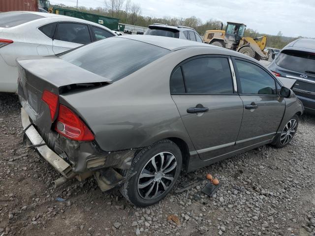 1HGFA16597L046517 - 2007 HONDA CIVIC LX CHARCOAL photo 3