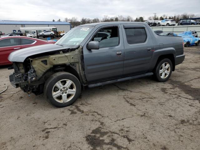 5FPYK1F58BB001690 - 2011 HONDA RIDGELINE RTL GRAY photo 1