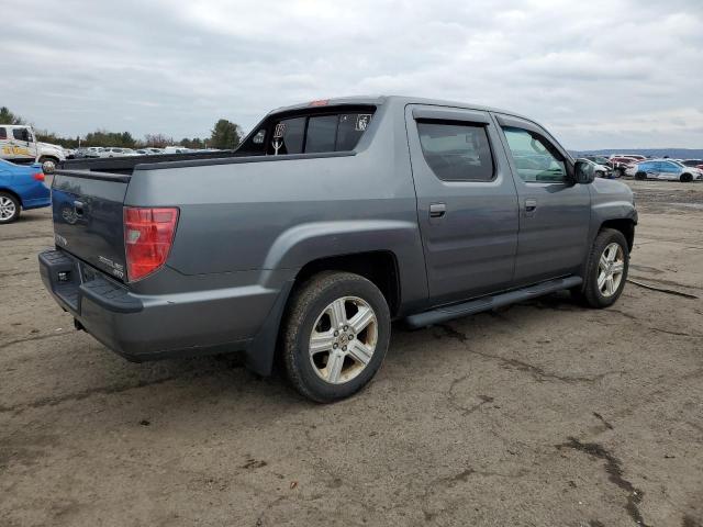 5FPYK1F58BB001690 - 2011 HONDA RIDGELINE RTL GRAY photo 3