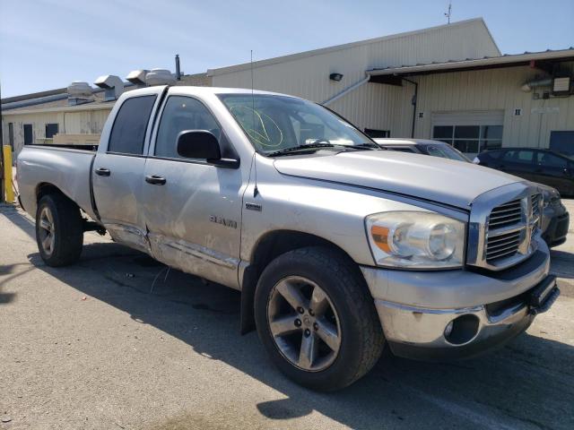 1D7HU18258S617953 - 2008 DODGE RAM 1500 ST SILVER photo 4