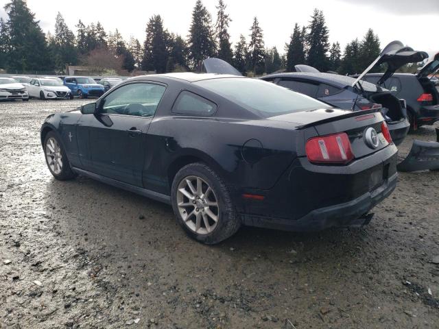 1ZVBP8AN0A5105328 - 2010 FORD MUSTANG BLACK photo 2