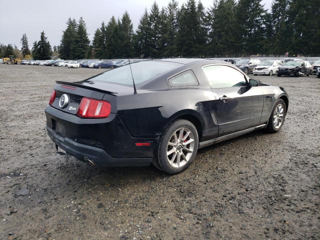 1ZVBP8AN0A5105328 - 2010 FORD MUSTANG BLACK photo 3