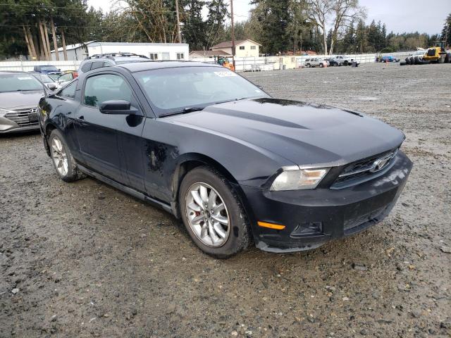 1ZVBP8AN0A5105328 - 2010 FORD MUSTANG BLACK photo 4