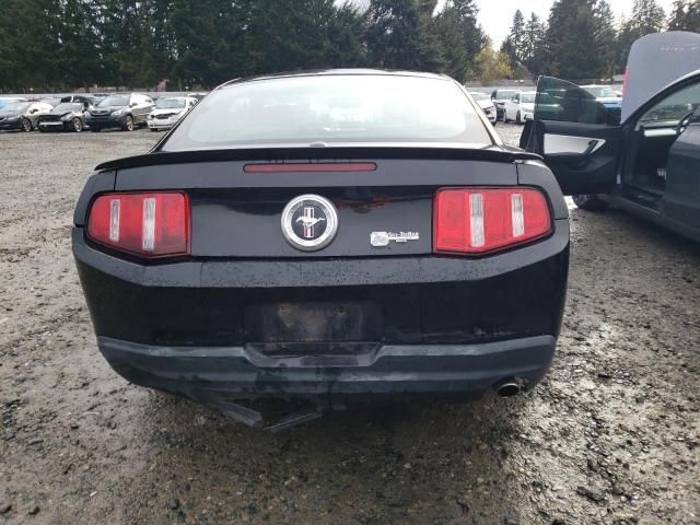 1ZVBP8AN0A5105328 - 2010 FORD MUSTANG BLACK photo 6