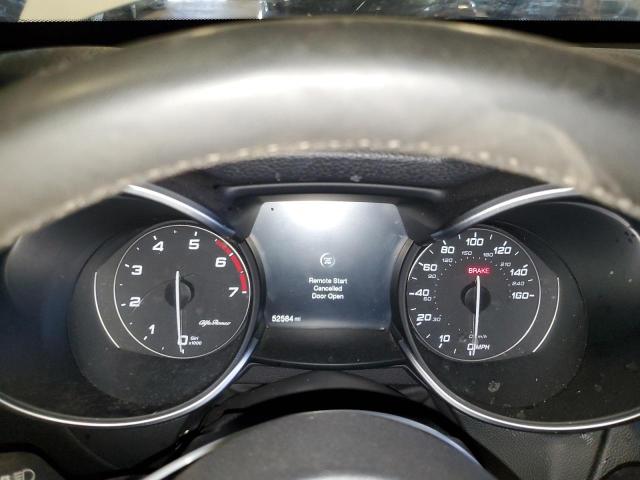 ZASFAKNN1J7B79012 - 2018 ALFA ROMEO STELVIO TI SPORT WHITE photo 9